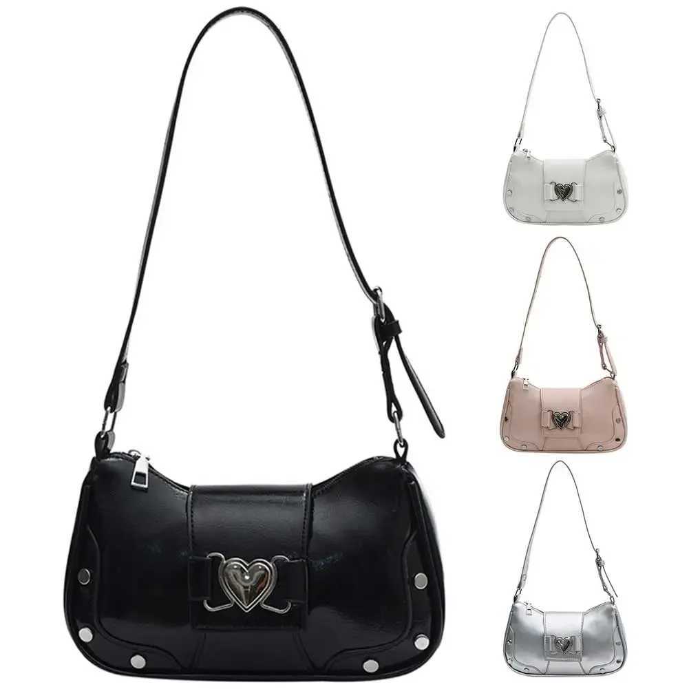 PU Leather Fashion Sling Bag Waterproof Women Daily Shoulder Bag Large Capacity Y2K Adjustable Strap Messenger Bag Z250926