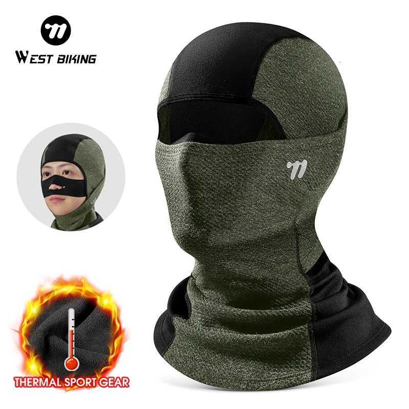 WEST BIKING Winter Motorcycle Mask Thermal Warm Windproof Outdoor Cycling Full Face Mask Breathable Sun Protection Headgear Z250926