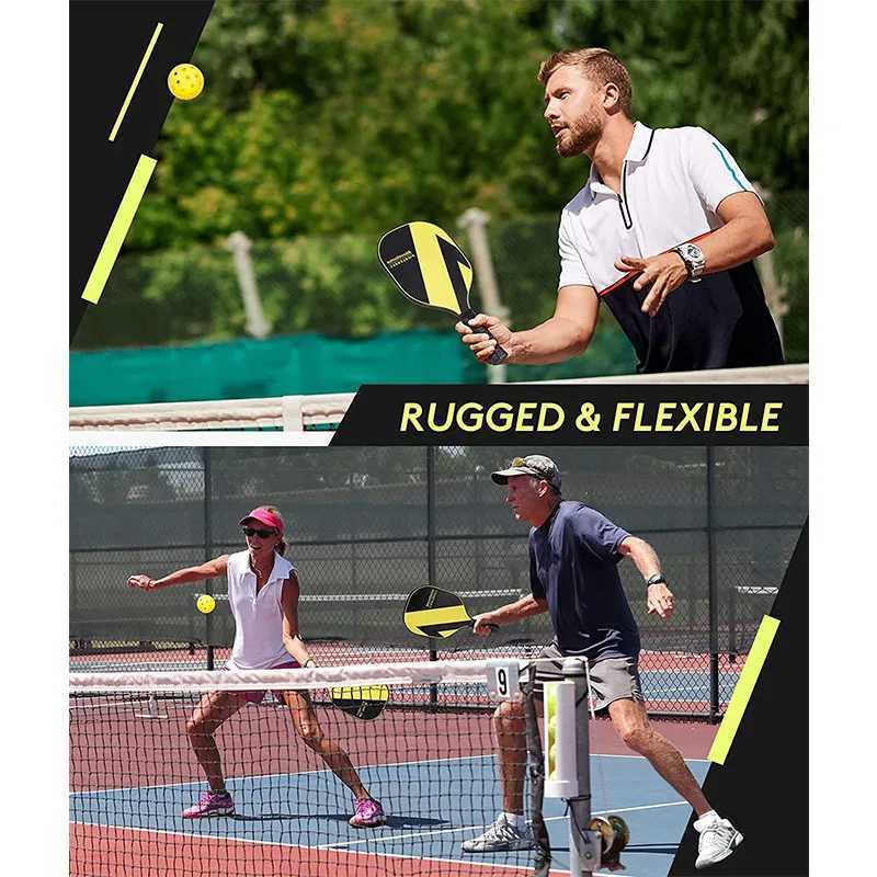 Pickleball Paddles USAPA Approved Set Rackets Honeycomb Core 4 Balls Portable Racquet Cover Carrying Bag Gift Kit Indoor Outdoor J250926