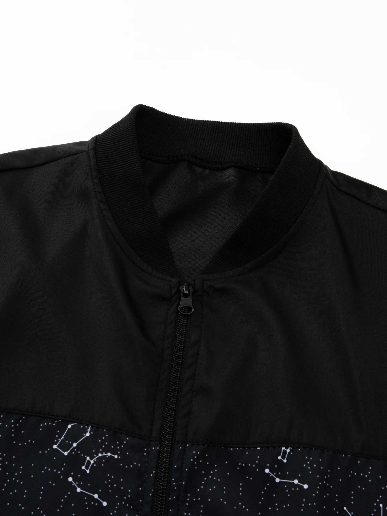 2025 Spring and Autumn New Baseball Collar Short Loose Solid Color Jacket Mens Business Casual Thin Coat Trend W250926