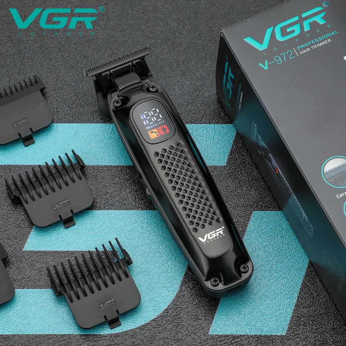 972 Hair Trimmer Electric Beard Hair Clipper Professional Barber Hair Cutter Machine Trimer For Men Rechargeable R250926