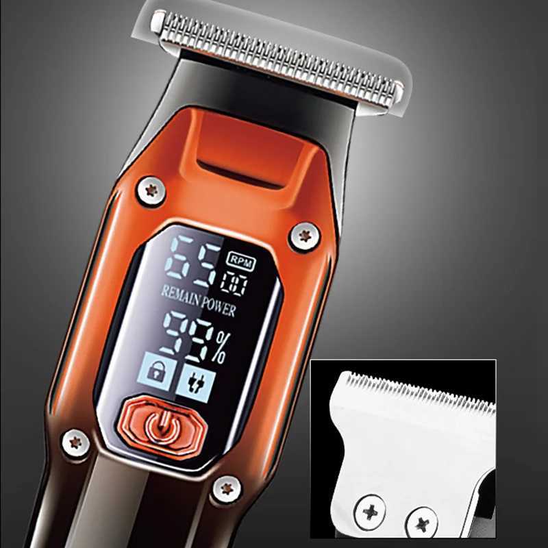 Kemei KM658 Hair clipper Cord or Cordless Use Hair Trimmer Barber Professional Rechargeable Electric Hair Cutting Machine R250926