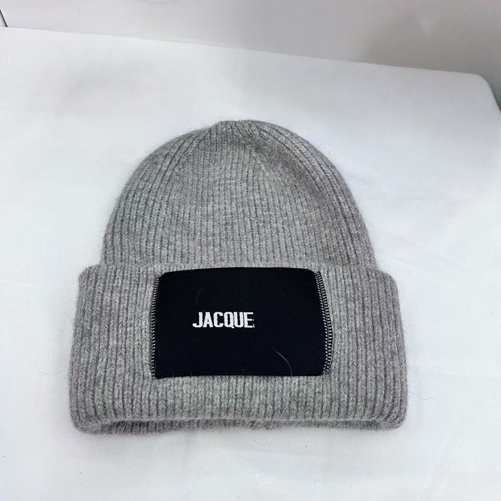 Designer Winter Knitted Warm and Lightweight Knitted Rabbit Fashion Solid Color Series Hat Luxury Design