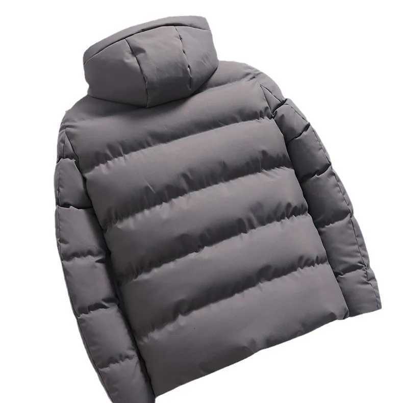 Male Cotton Jackets Padded Warm Loose Parka Coat Corduroy Short Jacket Man Solid Zip Windbreaker Winter Mens Casual Windbreake W250926