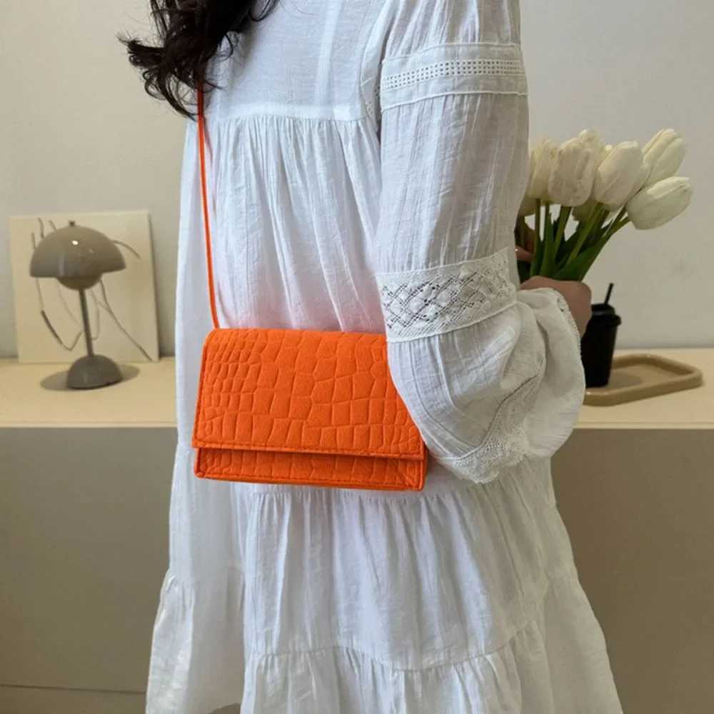 2023 Crossbody Bags for Women Felt Summer Texture Oneshoulder Armpit Bag Handbag Z250926
