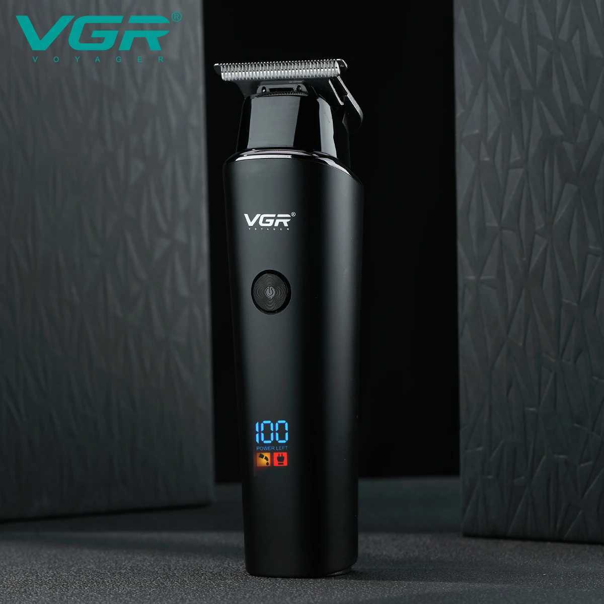 Hair Trimmer Professional Electric Trimmers Cordless Hair Clipper Rechargeable LED Display V 937 R250926