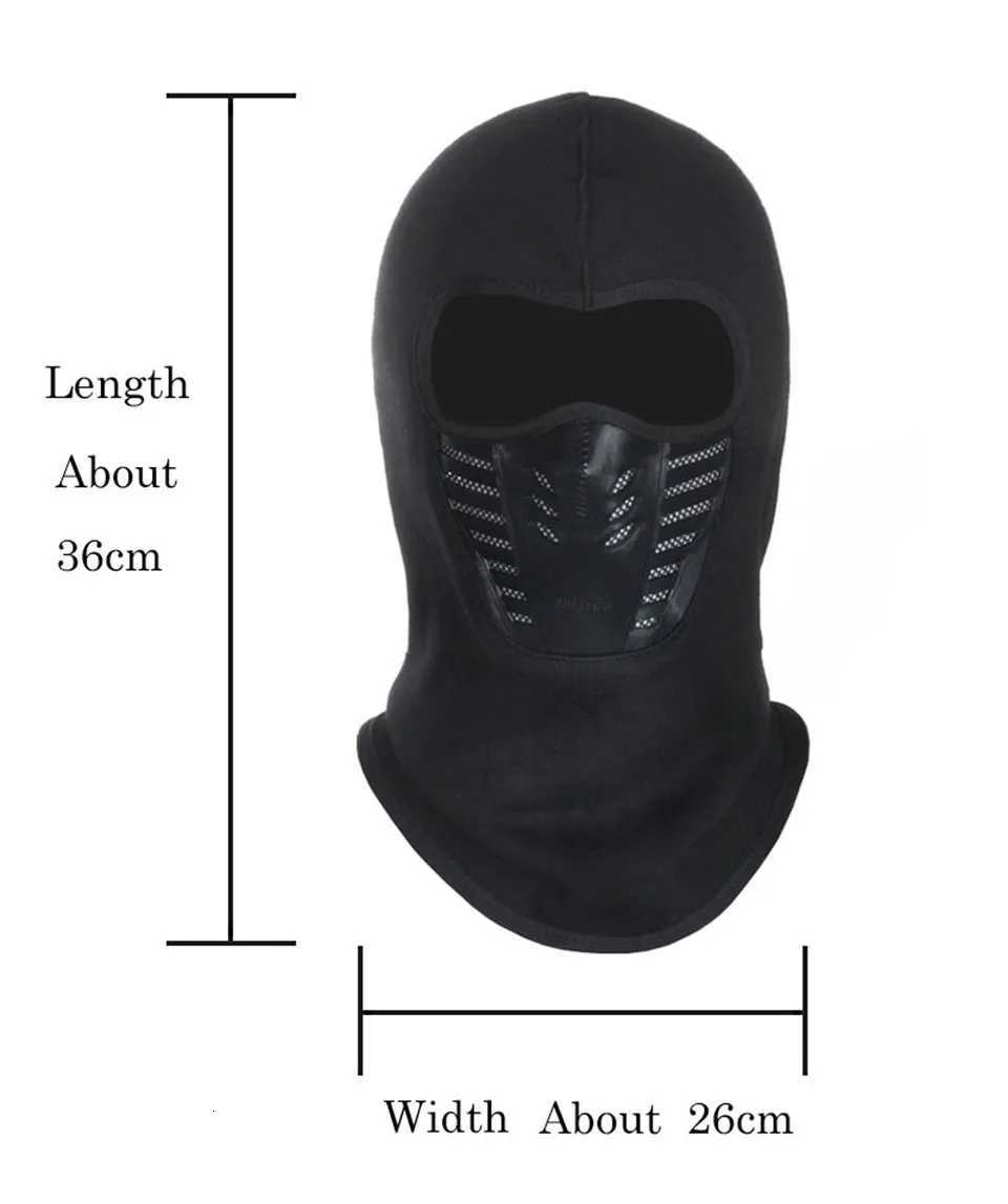 Men Balaclava Beanie Hat Ski Mask Thermal Elastic Breathable Winter Face Mask for Cold Weather Perfect for Skiing Riding Z250926