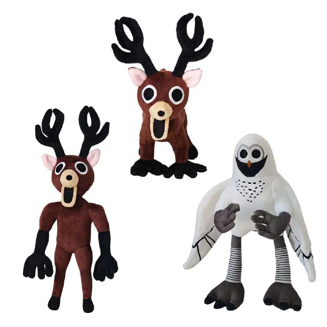 2540cm 99 Nights Cartoon In The Forest Deer Plush Toys Cotton Stuffed Doll Anime Animal for Kids Birthday Gift Halloween Gifts C250925