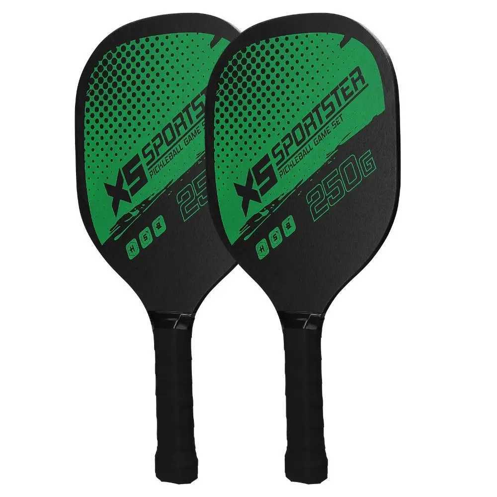 2 Rackets 4 Pickleballs Pickleball Rackets Set with Bag Wooden Pickleball Paddle Pickleball Accessories Pickleball Racquet J250926