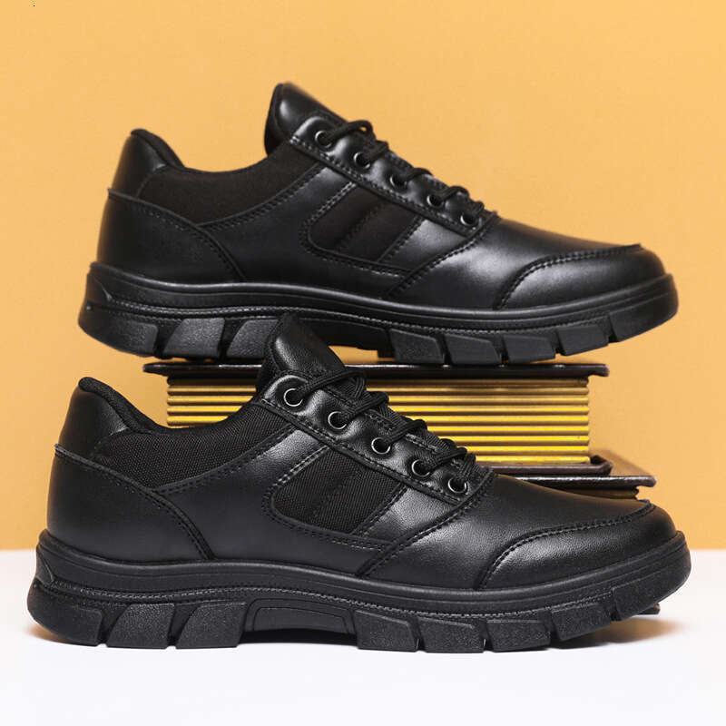 All 2025 New Waterproof Non-Slip Training free shipping Men's Casual Duty Black Dirt-Resistant Hot Work Brand Designer Fashion