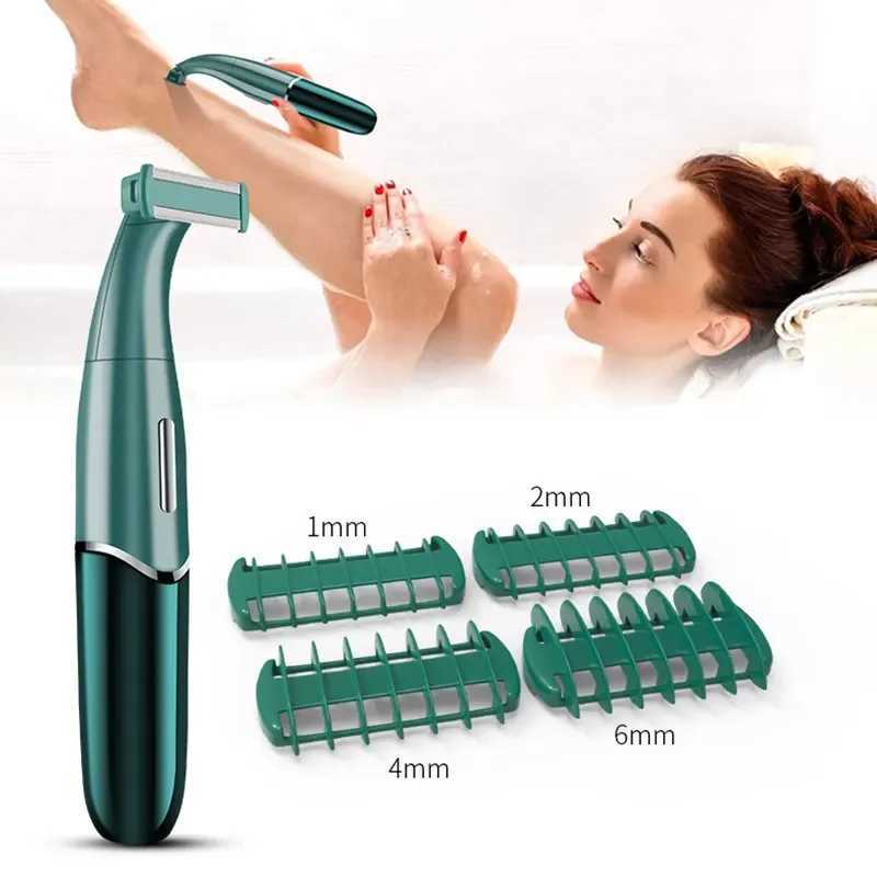 4 in 1 Intimate Areas Haircut Shaver Women Bikini Line Sensitive Razor Balls s Pubic Hair Shaving Trimmer Face Beard Clipper R250926