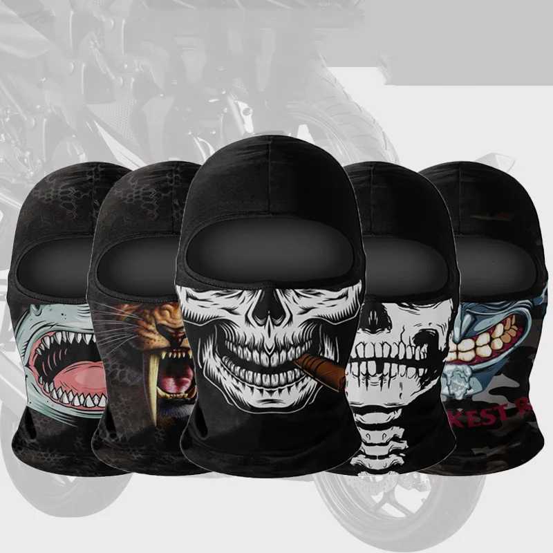 Sunscreen Balaclava Icethread Full Face Scarf Mask Tactical Motorcycle Wind Face Cover Bicycle Cycling Headgear Men Z250926