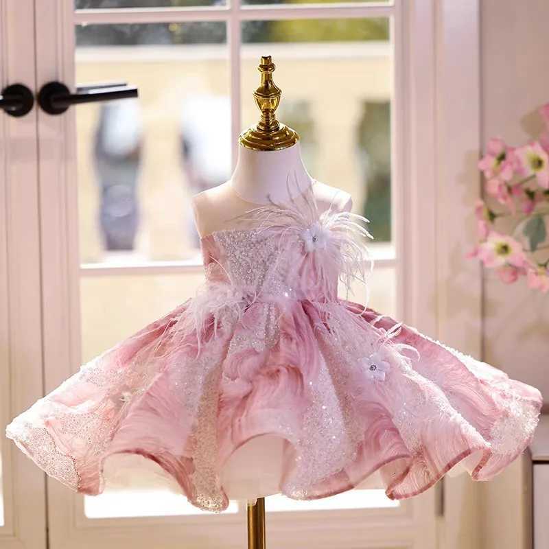 KLFLGD Luxury Party Dress Flower Girl Wedding Dress Toddler Pageant Dress 2025 Gala Dress Girl baby girl dress Z250926