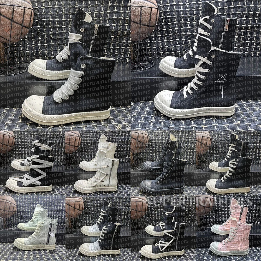 men shoes Designer boots Genuine Leather Furry men boots women Boot Canvas Booties Black White Red Pink Yellow High Low Top Suede Boots 35-48