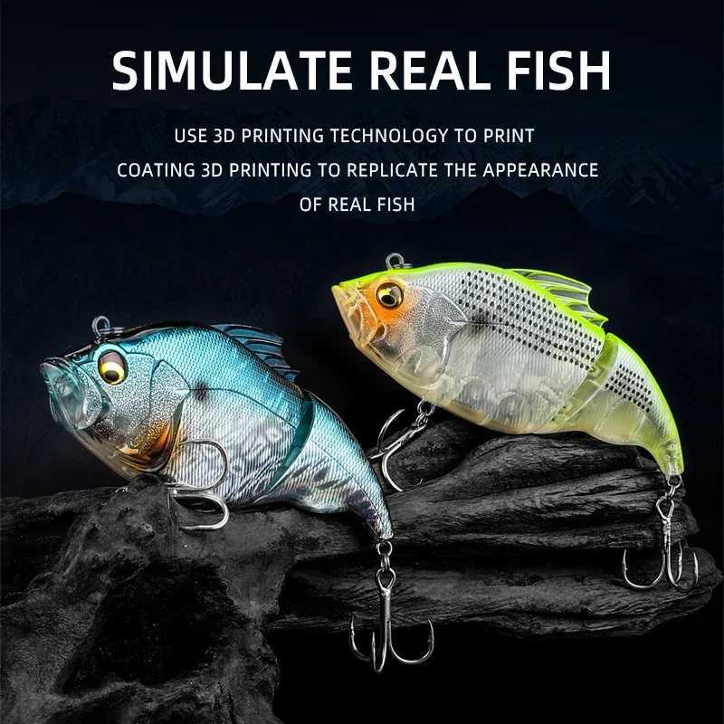 Pike Fishing Vatalion 115mm Vibration Jointed Bait Swimbait Bass Lure 4143g Fishing Lure Floating Vatalion 115F urre W250926