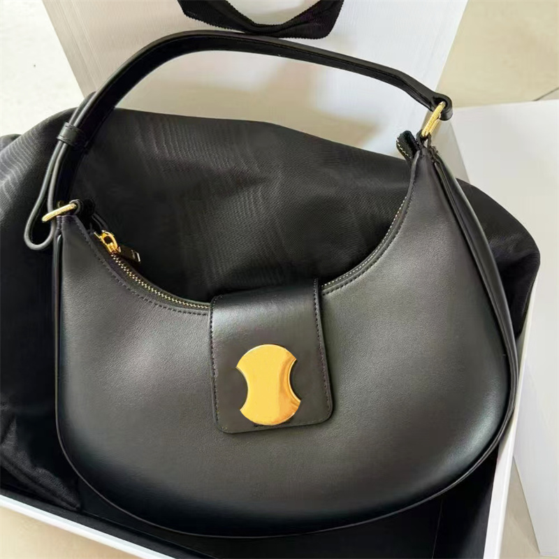 Famous brand AVA Underarm bag Luxury handbag Designer bags tote Womens mens Leather half moon Shoulder Bag lady Clutch crossbody Evening bag Fashion Bags Wallets