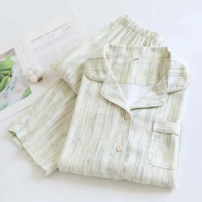 2025 AutumnWinter New Womens Pajama Set 100 Cotton Suede Fleece Long Sleeve Long Pants Two Piece Home Clothes Sleepwear Z250925