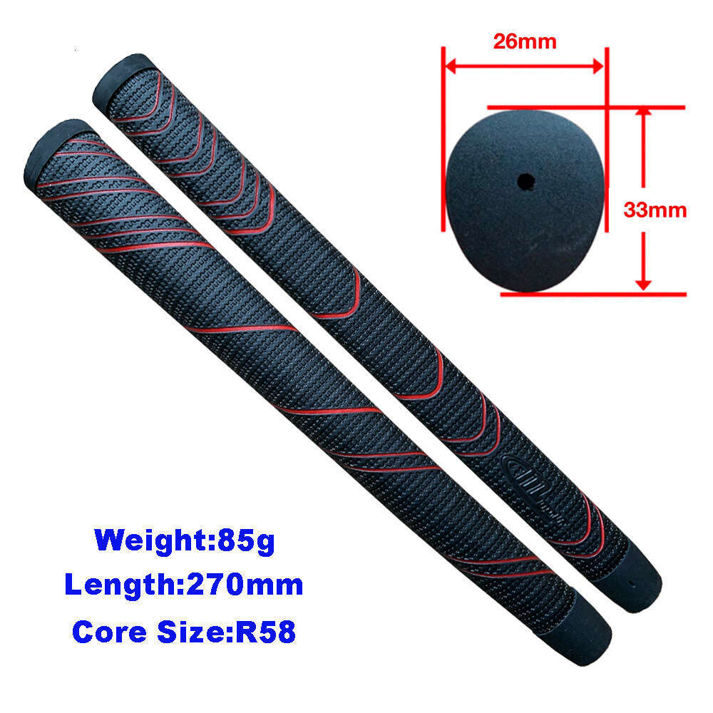 Dual "10" Pattern Golf Putter Grip - Non-Slip Universal Golf Club Grip for Enhanced Control