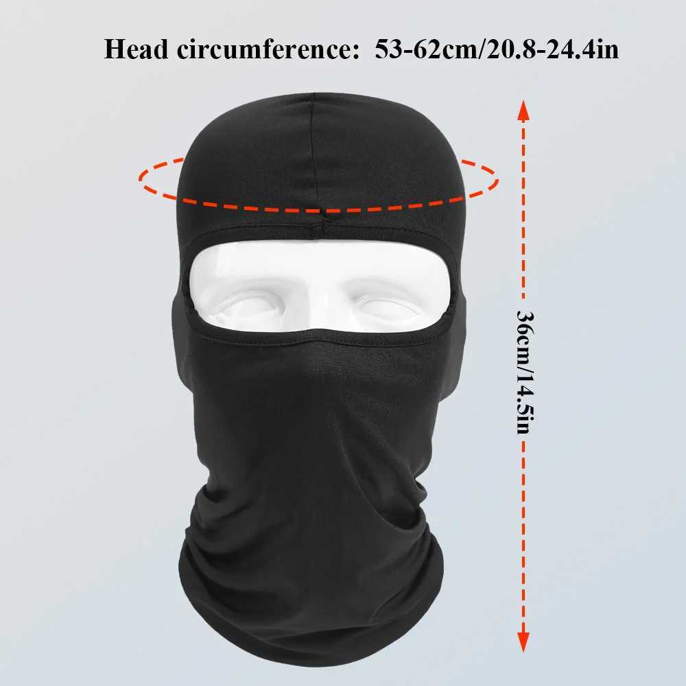 Motorcycle Balaclava Quickdrying Full Face Mask AntiUV Motocross Motobike Racing Helmet Liner Windproof Scarf MTB Headgear Men Z250926