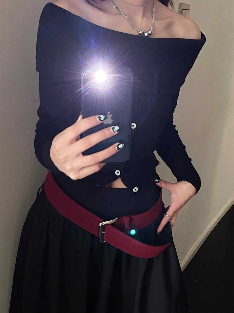 Fashionable Versatile Belt For Women Vintage Style With Skirt And Jeans Waist Cincher For Spring 2025 New Leather Belt L250926