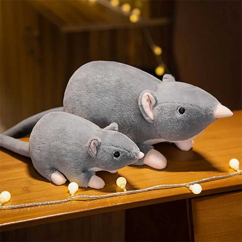 3250cm New Mini Soft Plush Simulation Plushie Doll Stuffed Rat Plush Animal Toy Mascot Peluche Pet Doll C250925
