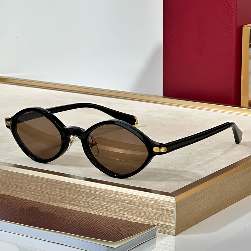 Fashion Designer Outdoor Sunglasses Versatile Mens and Womens Sun Oval Acid Sunglasses 0540S UV400 Car Travel Essential with Box