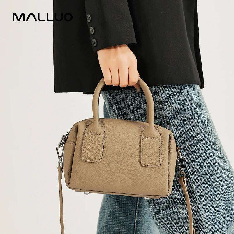 Ladies Retro Underarm Soft Cowhide Crossbody Bags Women's Cow Real Leather Shoulder Bag Female Fashion Designer Handbags Suotong2509