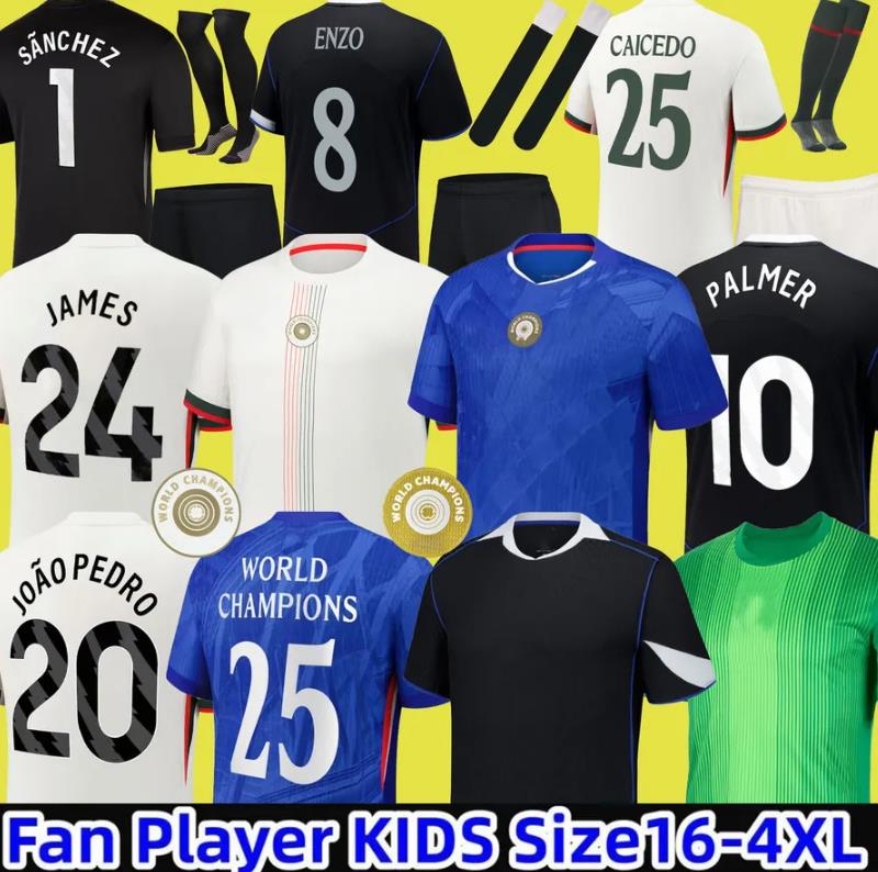 ENZO CFC NKUNKU NETO PALMER 120th Anniversary soccer jersey 25 26 Soccer shirts pedro DELAP MUDRYK Madueke 2025 2026 football shirts top adult kids CAICEDO GARNACHO