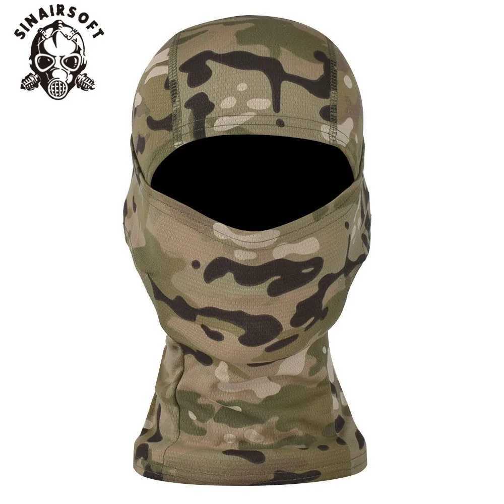 SINAIRSOFT USMC Seal Sniper Breathable Rattlesnake Tactical Full Face Mask For Airsoft Hunting Paintball Bicycle Cycling Z250926