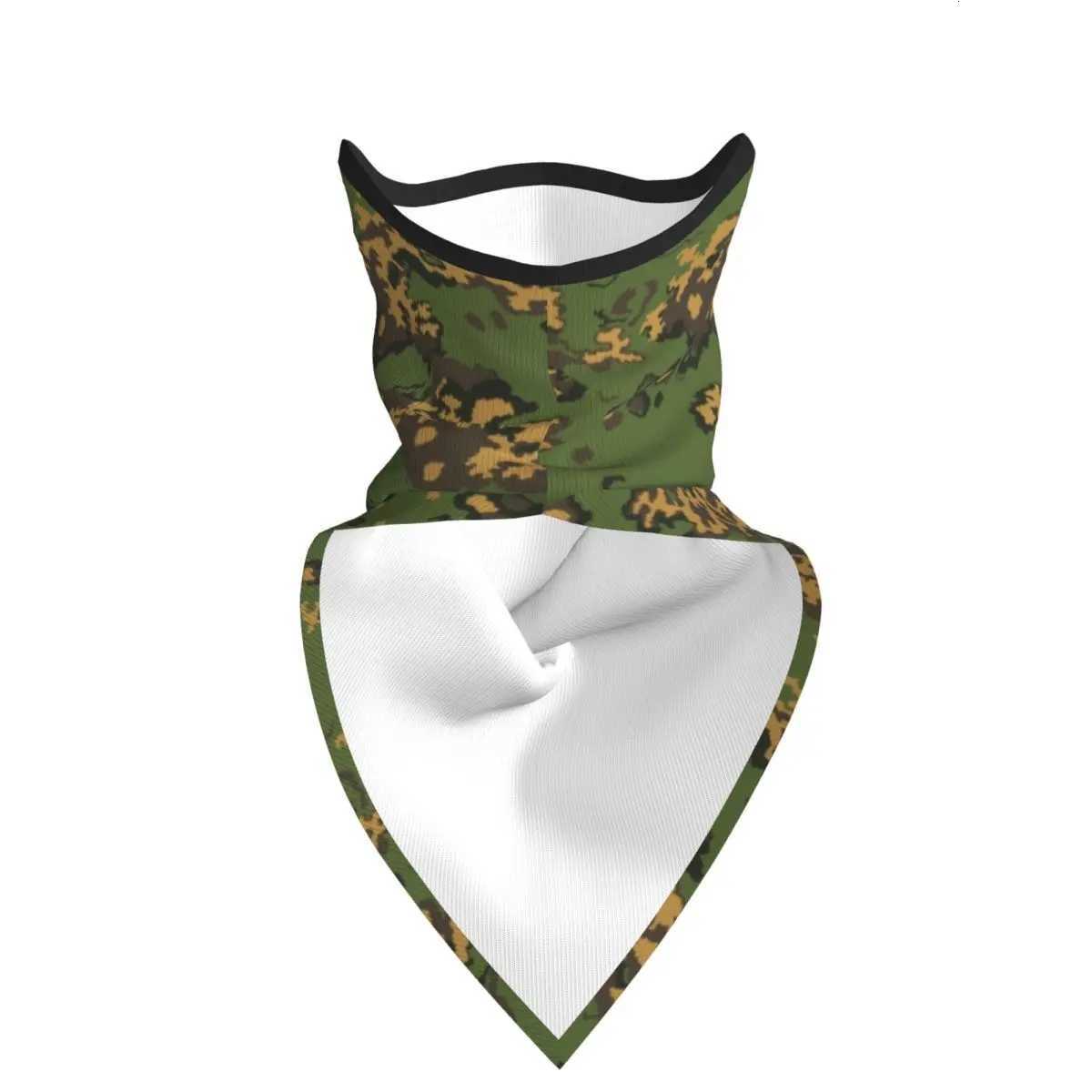 Russian Woodland Camouflage Bandana Neck Gaiter for Ski Running Men Women Camo Face Mask Wrap Scarf Z250926