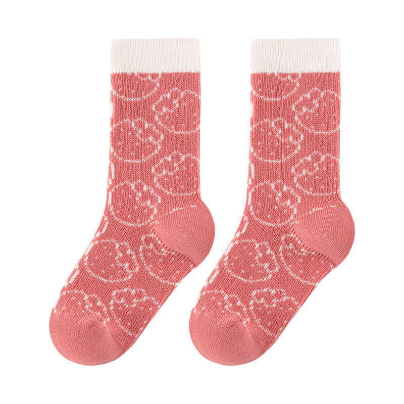 Girls Socks Autumn Winter Cotton MidCalf Socks Inner Seamless Long Socks Korean Style Ins Trend C250926