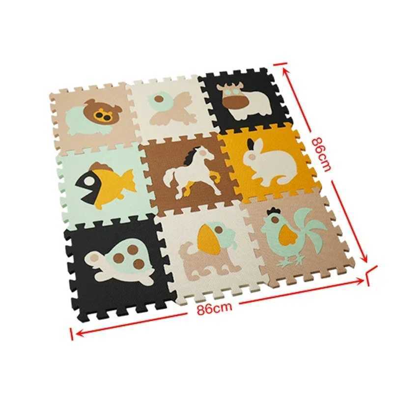301cm Cartoon Animal Pattern Play Mats Puzzles EVA Foam Floor Pad For Children Baby Play Gym Crawling Mats Toddler Carpet Gifts C250926