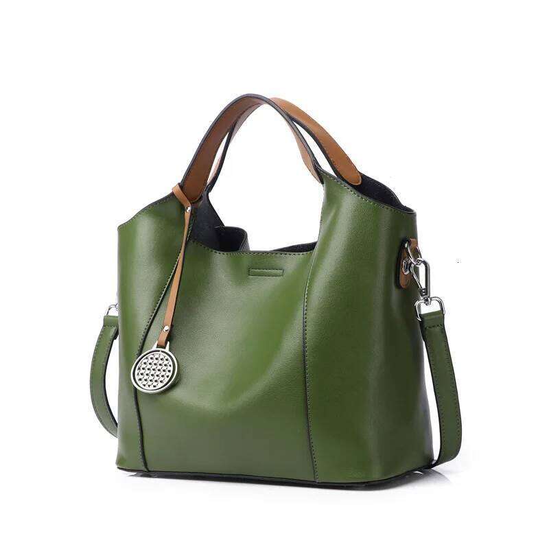 Leather Fashion Cowhide Female Handbag Women's Single Shoulder Crossbody Bag suotong2509