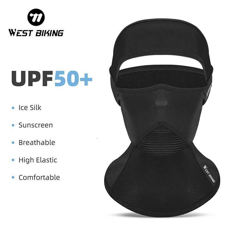 WEST BIKING Sun Protection Balaclava Cycling Mask AntiUV Men Women Full Face Bicycle Motorcycle Running Cooling Sport Headgear Z250926