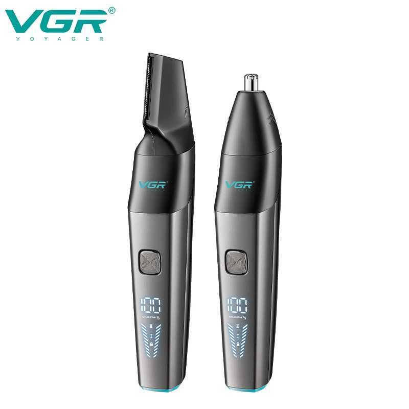 VGR2 allinone hair cleaning set convenient facial hair scraper deep hair remover nose hair remover mens hair care and 603 R250926