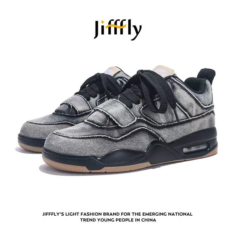 Jiffflly Designer Men's And Women's Basketball Shoes Luxury Casual Sports Shoes Cool Grey Women's Outdoor Sports Coach Anti-slip And We