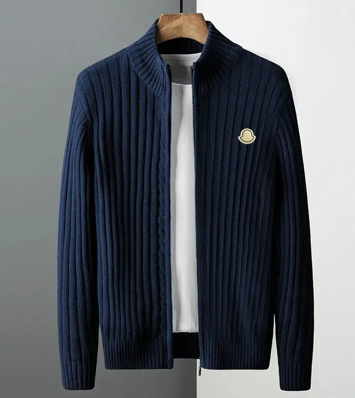 Men Cashmere Sweaters Warm mens Embroidery sweater pull cardigan knits jumpers button Mens Autumn Winter Knitwear Pullovers Outerwear Coats