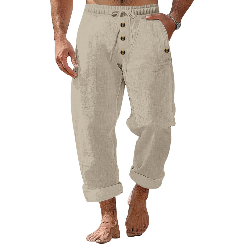 Men's Casual Linen … - image