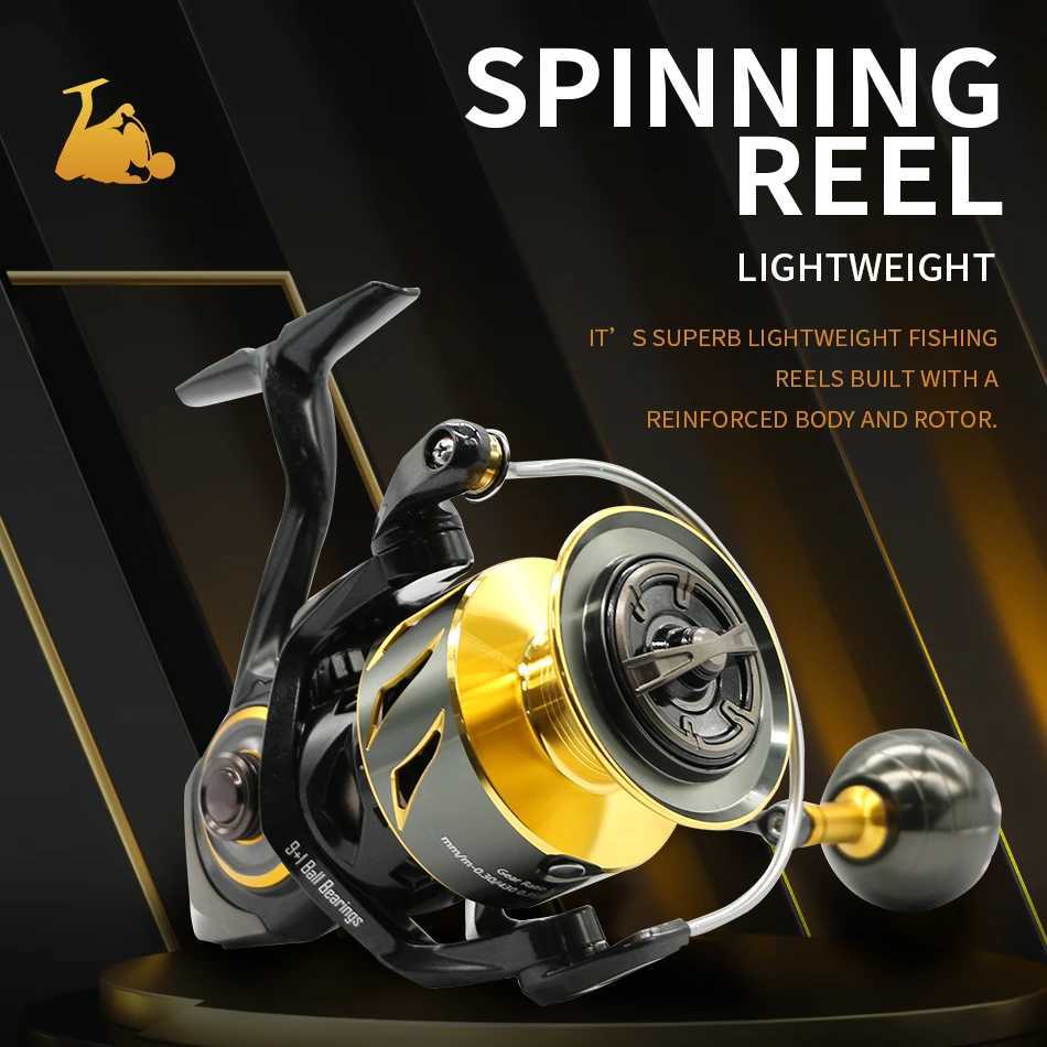ROOBLINOS SW Spinning Reel Ultralight Saltwater Surf Reel 501 91 BB Max Drag 12kg Fishing Reels Wheel W250925
