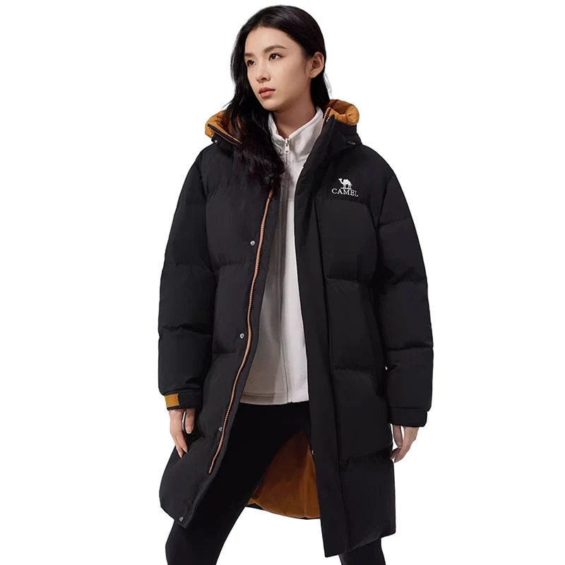 GOLDEN CAMEL Outdoor Down Jackets Women Men Winter Coats MidLength Thickened Waterproof Windproof Warm Jacket for Men Clothes 250917