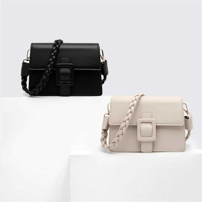 Brand Design Luxury Handbags Women Solid Color Crossbody Bags Shoulder Bag Large Capacity Black Tote Bag Two Shoulder Straps Z250926