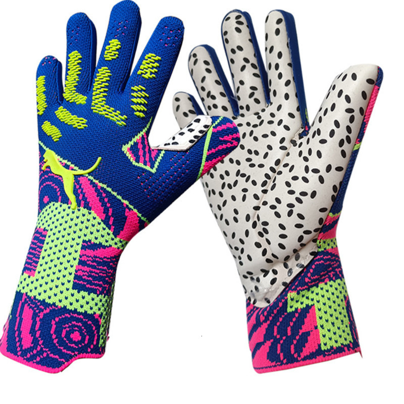Football goalkeeper gloves for teenagers 43mm super grip high-performance goalkeeper gloves breathable football gloves 250328