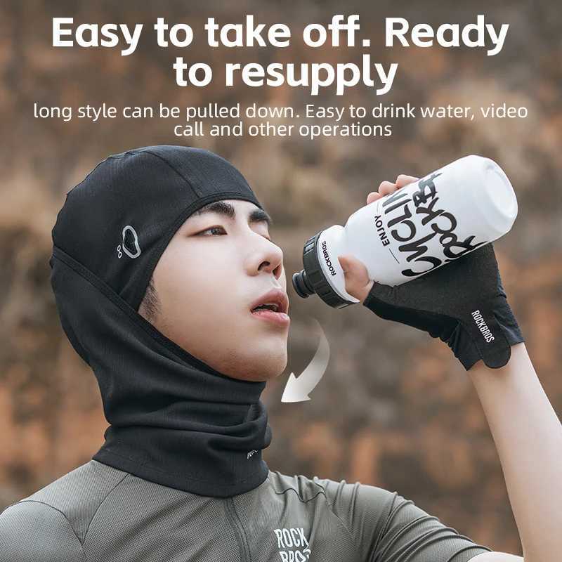 ROCKBROS Bicycle Full Face Mask for Spring Summer Autumn Winter Men Women AntiUV Sun Protection Bike Cycling Scarfs Mask Z250926