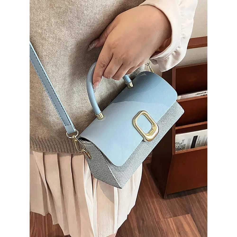 Fashion Small Square Flap Bags Women Handbags 2025 New Korean Style Commuter Single Shoulder Bags Lady Day Pack Crossbody Z250926
