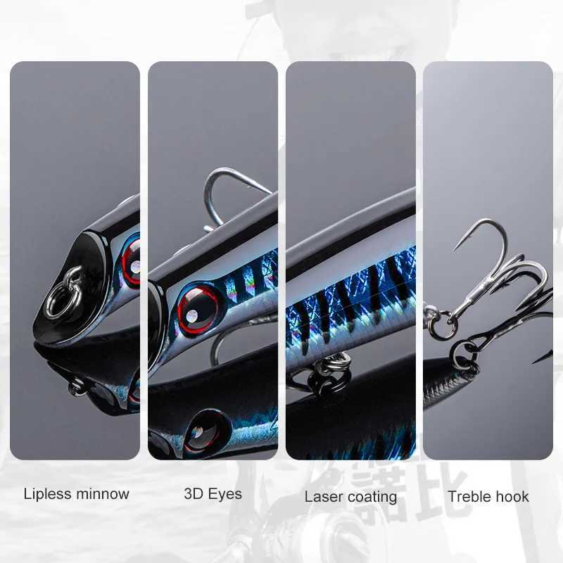 NOEBY Sasuke Minnow 12cm 16g 15cm 24g Floating Lipss Wobbrs Artificial Hard Bait for Bass Pike Fishing Lure W250926