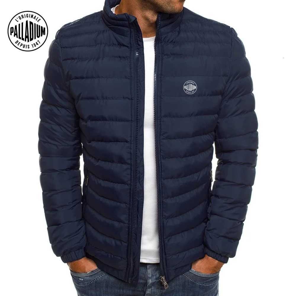 Palladium Mens Warm Down Jacket Brand Casual Fashion Coat Standing UR Winter W250926