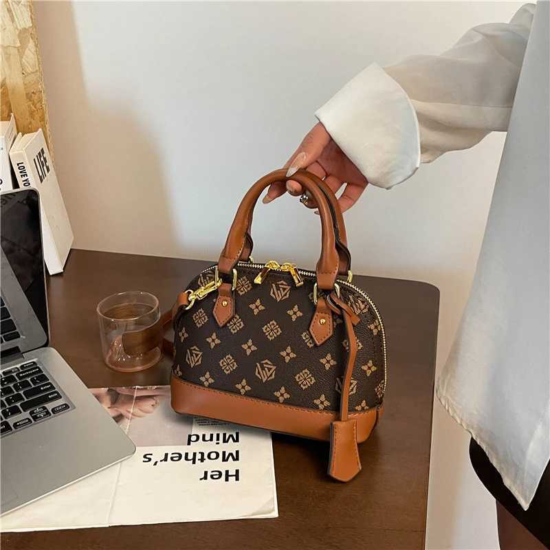 Classic Elegant Ladies Crossbody Bag Genuine Leather Shoulder Handbag Womens Luxury Designer Tote PurseW250926