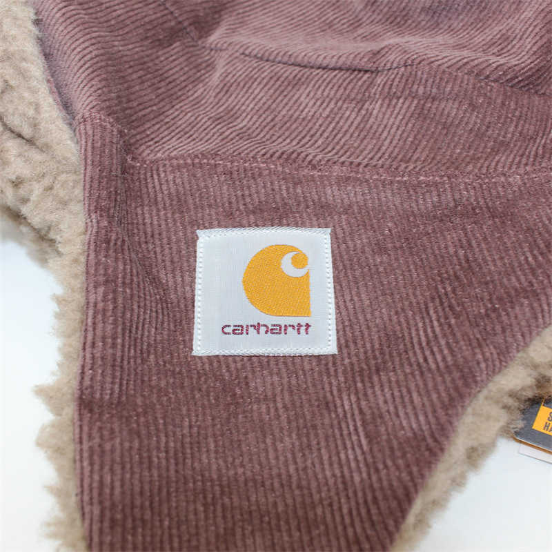 Unisex Lamb Wool Hat Protection Warm Hat Workwear Trendy Hat Autumn Winter Cold Hat H250925