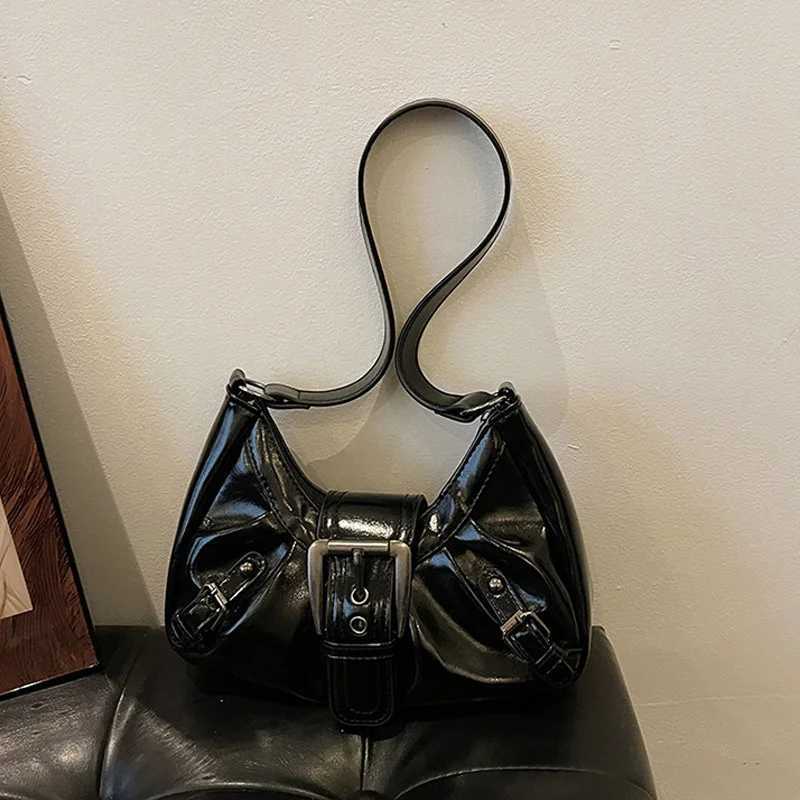 Y2K Retro Pleated Hobo Shoulder Bag for Women Hot Selling Maillard Style Underarm Bag Clutch Handbags for Travel Work Shopping Z250926