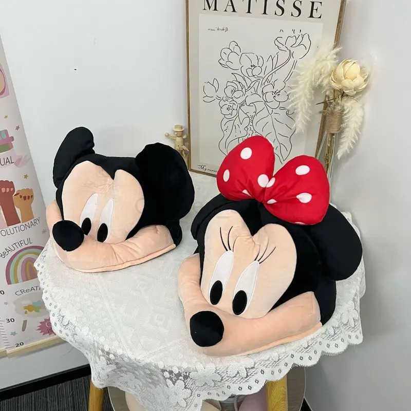 Disney New InStock Creative Cartoon Mickey Minnie Toy Hat Cute Girl Party Cosplay Props Girl Holiday Gift H250926